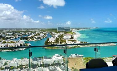 SLS Beach Tower Piso 18 Vistas al Mar · 3 Recámaras — Venta/Renta Departamento en Cancún