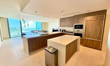 SLS Beach Tower Piso 18 Vistas al Mar · 3 Recámaras — Venta/Renta Departamento en Cancún