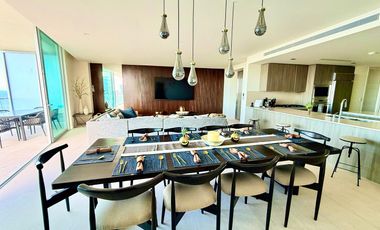 SLS Beach Tower Piso 18 Vistas al Mar · 3 Recámaras — Venta/Renta Departamento en Cancún