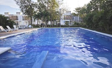 CASA EN RENTA EN EQUIPADA Y AMUEBLADA EN PLAYA DEL CARMEN