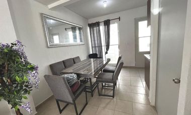 CASA EN RENTA EN EQUIPADA Y AMUEBLADA EN PLAYA DEL CARMEN