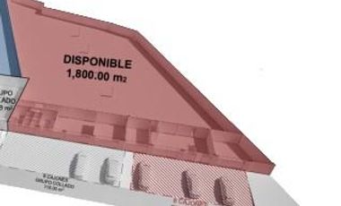 Bodega en renta de 1,800 m2 en Naucalpan