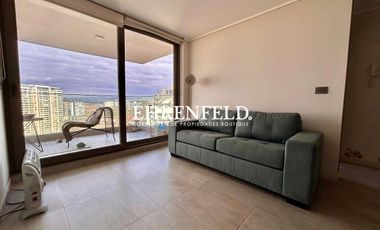 Reñaca Norte. Viña del Mar. Departamento amoblado.