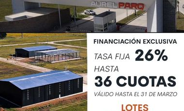 DOS NAVES INDUSTRIALES EN ALQUILER EN PARQUE INDUSTRIAL AUREL PARQ !!