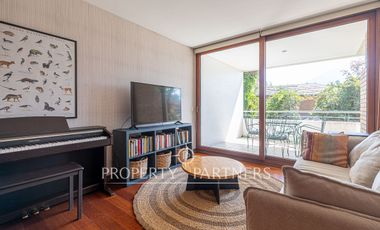 Amplio departamento con vista al Manquehue en calle tranquila de Jardín del Este