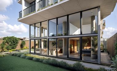 Venta 4 amb al rio en Vicente lópez  con jardin