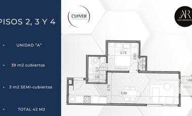 Venta Depto. 2 ambientes Villa Ortuzar - A Estrenar