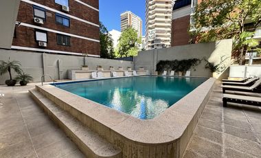 Departamento 4 ambientes en Belgrano con cochera doble y piscina