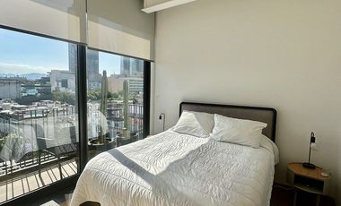 RENTA DEPARTAMENTO AMUEBLADO CON SUPER VISTA EN COLONIA JUAREZ
