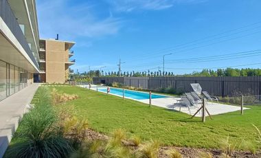 Departamento 2 amb en alquiler con jardín en Terrazas de Santa María