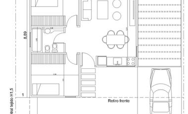 Casa  en Venta en el Pato,  Berazategui. Barrio La Vikkina Amplia Financiación