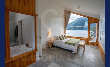 ALQUILER TURÍSTICO - Casa categoria impresionante vista al lago en barrio cerrado Villa la Angostura
