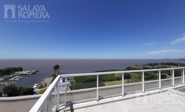 Departamento 4 Ambientes Edificio Bahía del Puerto piso alto vista única al río
