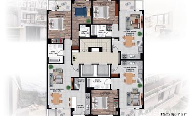 Departamento de tres ambientes en venta, Moron.