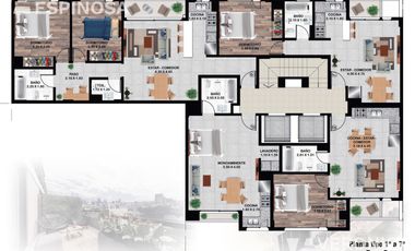 Departamento de tres ambientes en venta, Moron.