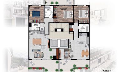 Departamento de tres ambientes en venta, Moron.