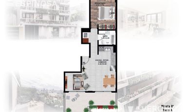 Departamento de tres ambientes en venta, Moron.