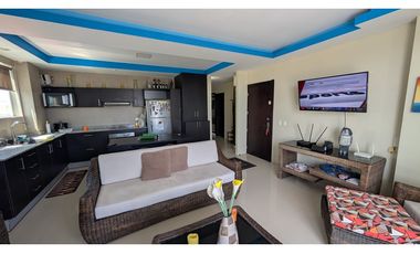 En venta departamento con vista al mar Manta urb Lomas de Barbasquillo