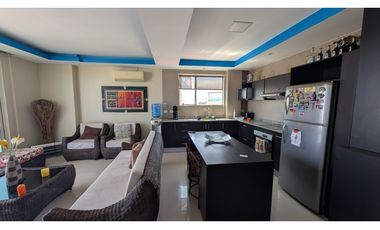 En venta departamento con vista al mar Manta urb Lomas de Barbasquillo
