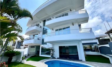 En venta departamento con vista al mar Manta urb Lomas de Barbasquillo