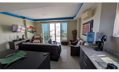 En venta departamento con vista al mar Manta urb Lomas de Barbasquillo