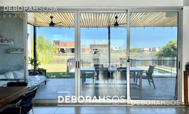 Casa en alquiler 4 ambientes al agua - El Canton Zona Norte