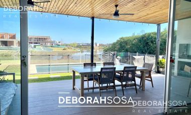 Casa en alquiler 4 ambientes al agua - El Canton Zona Norte