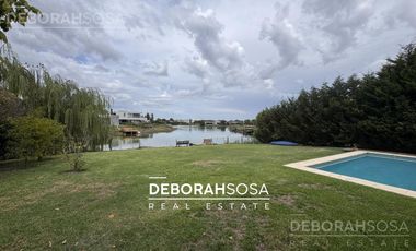 Casa en alquiler 4 ambientes al agua - El Canton Zona Norte