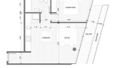 Departamento - Venta- Olivos-Vias/Rio