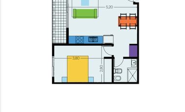 Departamento en Ituzaingó Norte