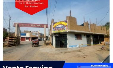 Venta 4 Locales Comerciales en Esquina Puente Piedra