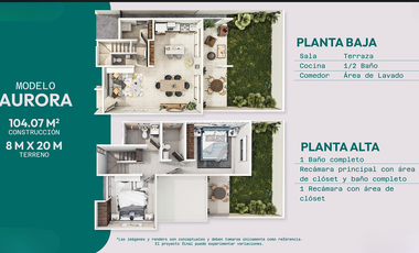 Casa en Preventa en Conkal, Mérida Yucatán (Aur)