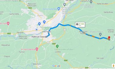 VENDO PARCELA CAMINO NIAGARÁ DE MEDIA HECTAREA CON CASA