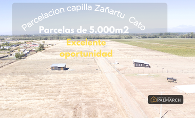 PARCELAS EN VENTA 5000M2  CAMINO A CATO CHILLÁN