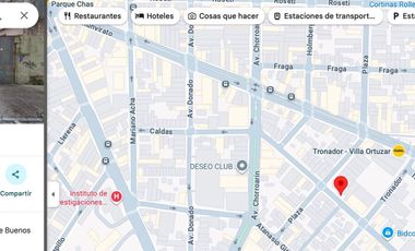 VENTA depto  monoambiente al frente -  VILLA ORTUZAR