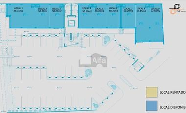 Locales en Renta en Plaza Comercial Nueva