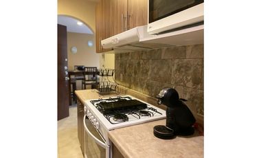 FOR RENT DEPTO ZONA NORTE AMUEBLADO  EN RESIDENCIAL CON VIG Y ALBERCA