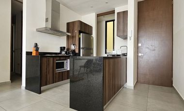 DEPARTAMENTO AMUEBLADO EN TEMOZON NORTE CON AMENIDADES.