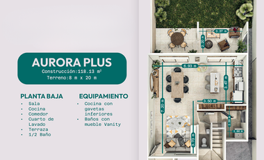 Casa en Preventa en Conkal, Mérida Yucatán (AurPL)