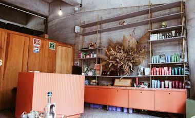 LOCAL CON TRASPASO, GIRO YA ACREDITADO, EN LA ROMA NORTE.