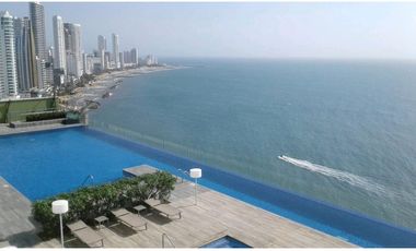VENTA APARTAMENTO 76m2 1H/1B/1G + TERRAZA BOCAGRANDE CARTAGENA MH