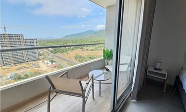 Renta Apartamento amoblado frente al mar de Santa Marta