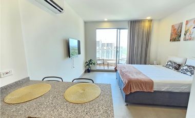 Renta Apartamento amoblado frente al mar de Santa Marta