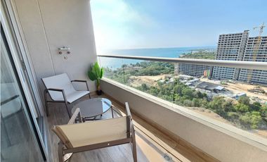 Renta Apartamento amoblado frente al mar de Santa Marta