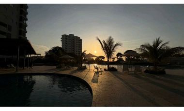 Renta Apartamento amoblado frente al mar de Santa Marta