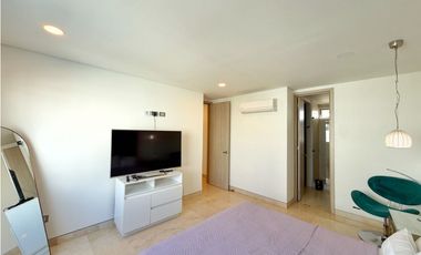 En Arriendo Apartmento Amoblado en Manga Vista a la Bahia