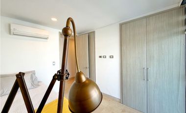 En Arriendo Apartmento Amoblado en Manga Vista a la Bahia