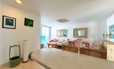 En Arriendo Apartmento Amoblado en Manga Vista a la Bahia