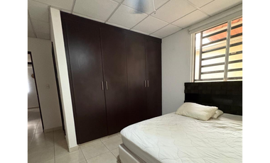 SE ALQUILA CASA EN VILLA LUCRE DE 3 HABITACIONES FULL AMOBLADA