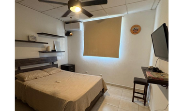 SE ALQUILA CASA EN VILLA LUCRE DE 3 HABITACIONES FULL AMOBLADA